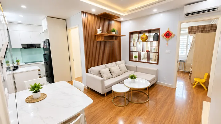 Cho thuê nhà Tập thể tầng 5 tại ngõ 118 NGUYỄN KHÁNH TOÀN, Cầu Giấy. 8.5 triệu/tháng. FULL ĐỒ