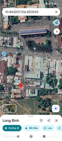 Ngộp bank cần bán lô đất 200m2 Thổ cư, cạnh CĐ cảnh sát Nhân Dân 2. Nguyễn văn tăng