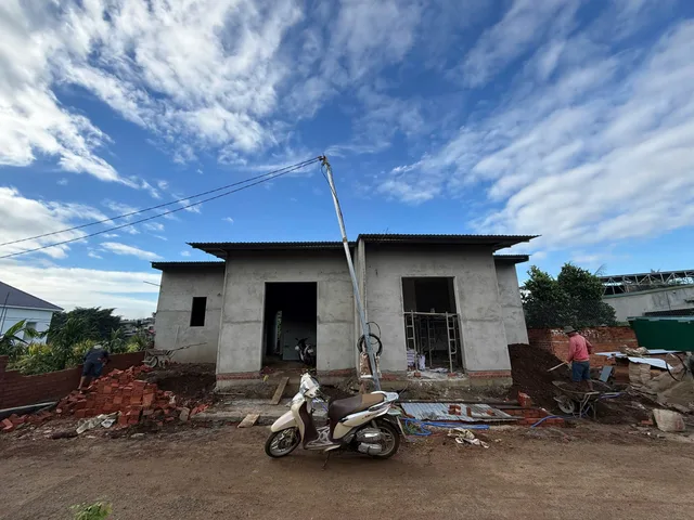 Bán Nhà riêng 116.9m2 có sẵn 60 m2 thổ cư giá 1.28 tỷ tại Xã Hòa Khánh Thành phố Buôn Ma Thuột Đắk Lắk