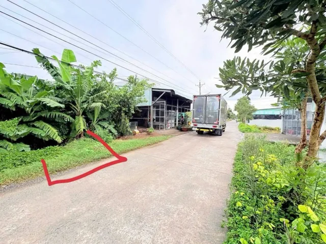 Nền thổ cư MT liên ấp 2-3 112m2 (5x22,6) Mỹ Yên, Bến Lức, Long An, giá 1,5 tỷ TLCC