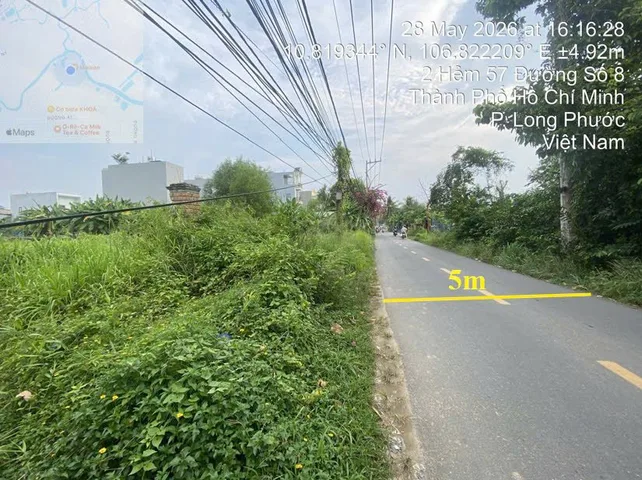 Bán Đất 2215m2 có sẵn 1789 m2 thổ cư giá 70 tỷ tại Đường Số 8, Phường Long Phước Phường Long Phước Quận 9 TP. Hồ Chí Minh