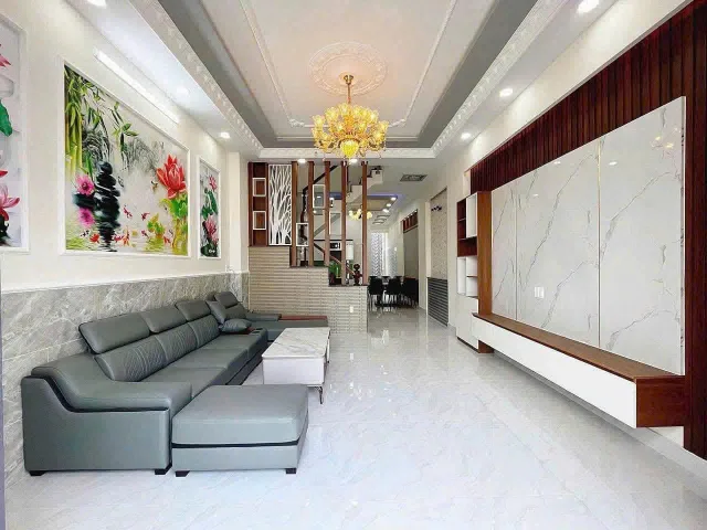 Kinh Doanh gỗ thất bại, Bán căn nhà 90m2 Tâm huyết mới hoàn thiện ngay chợ Tân Bình, Công an Phường Tân Triều chỉ 1tỷ hơn