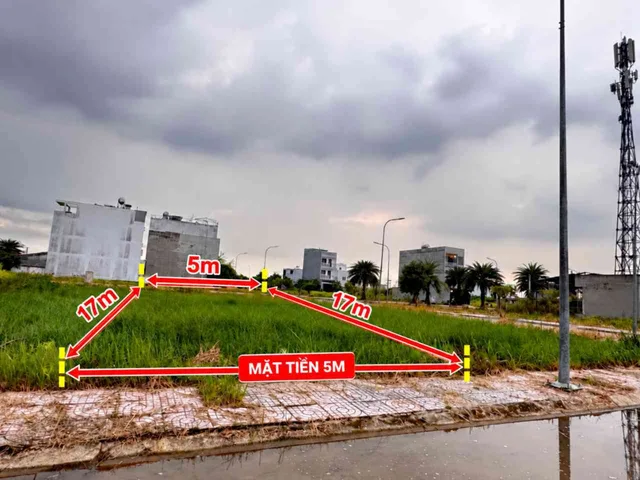 ĐẤT TRỐNG KDC CENTANA ngang 5m 84m2