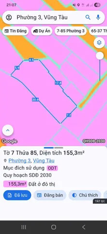 Bán Nhà riêng 155m2 có sẵn 155 m2 thổ cư giá 8.6 tỷ tại Đường Ba Cu - Chọn - Phường Vũng Tàu TP. Hồ Chí Minh