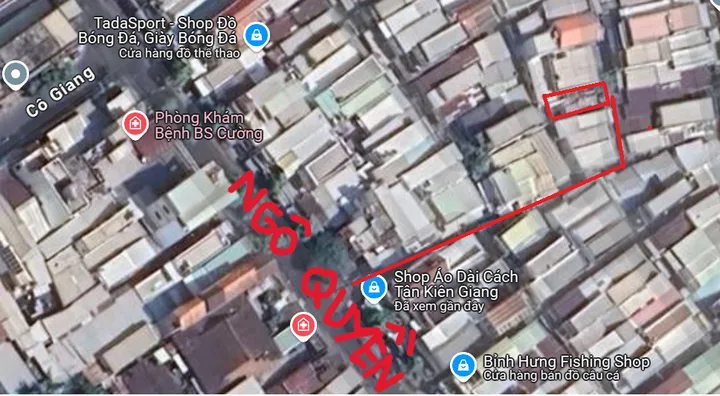 Bán Đất 68.1m2 có sẵn 68.1 m2 thổ cư giá 986 triệu tại Đường Ngô Quyên Phường Vĩnh Bảo Thành phố Rạch Giá Kiên Giang