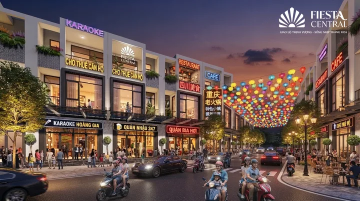 NHÀ PHỐ FIESTA CENTRAL – NƠI NHỮNG Ý TƯỞNG KINH DOANH CÓ THỂ BẮT ĐẦU