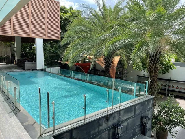 Cho thuê biệt thự Nguyễn Ư Dĩ Thảo Điền 764m2 thiết kế hiện đại có hồ bơi riêng