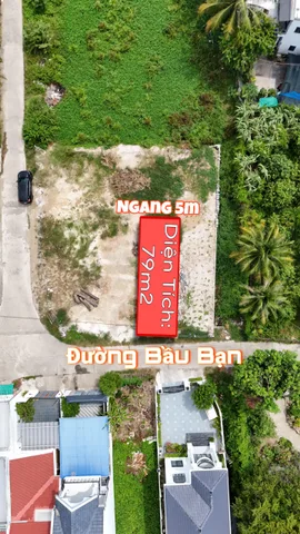 Bán lô đất mặt tiền Đường Bầu Bạn trung tâm Xã Diên Điền. DT 79m2. Giá 950 triệu
