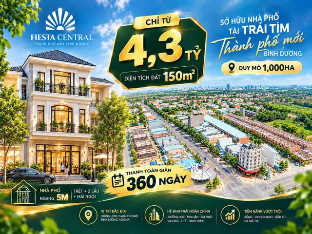 Bán Nhà riêng 150m2 có sẵn 283 m2 thổ cư giá 4.3 tỷ tại Đường Lê Lợi Phường Hoà Phú Thành phố Thủ Dầu Một Bình Dương