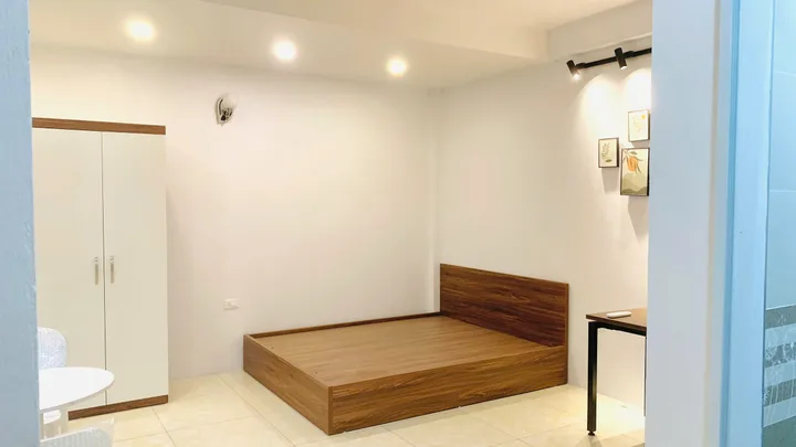 Cho Thuê Ccmn 22m Full đồ đẹp thoáng ngõ 47 Nhân Hòa, Thanh Xuân