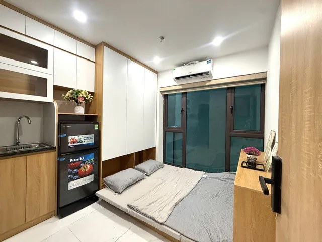 Cho Thuê Ccmn 24m Full đồ đẹp thoáng cửa sổ tại 12 Chính Kinh, Thanh Xuân