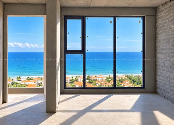 BÁN CĂN HỘ STUDIO NEWTOWN DIAMOND TÒA D - VIEW TRỰC DIỆN BIỂN 35M2