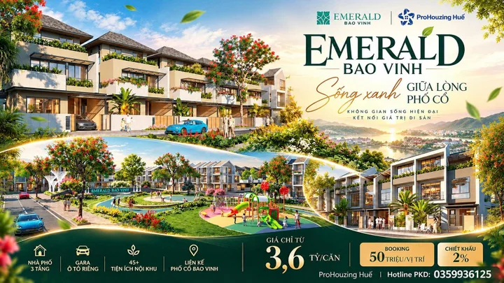🌿 EMERALD BAO VINH | SỐNG XANH GIỮA LÒNG PHỐ CỔ