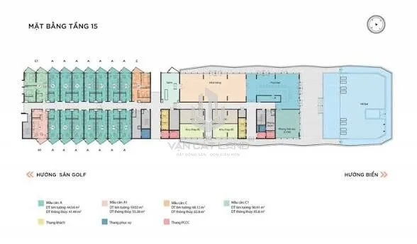 🌊 CHO THUÊ CĂN HỘ ALARIC THE MARIS VŨNG TÀU – 44M² – 1PN – TẦNG CAO – VIEW BIỂN TRỰC DIỆN 🌊