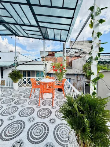 Nhà - 4 tỷ 590 triệu -  mới đẹp - có sân thượng rộng chill chill - 3 phòng ngủ - 3 phòng vệ sinh - 6M*9M - đường Huỳnh Tấn Phát  - Nhà Bè - tp.HCM - liên hệ 0919089456
