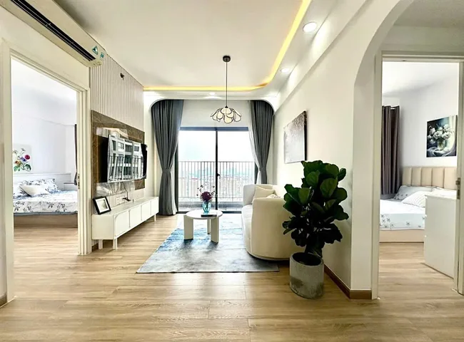 Giảm lần cuối cc 50m2 giá 2 tỷ gần Đường Cầu vượt Nguyễn Thái Sơn Full nội thất 2pn 2wc  ở liền