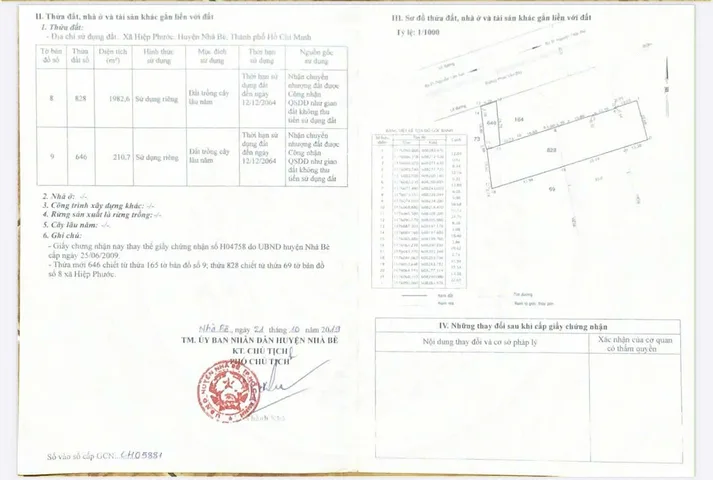 Bán Đất 4000m2 giá 26 tỷ tại Đường Phan Văn Bảy Xã Hiệp Phước Huyện Nhà Bè TP. Hồ Chí Minh