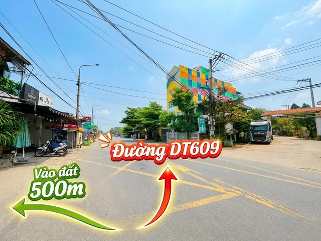 CHỈ 770TR SỞ HỮU LÔ ĐẤT TRỤC CHÍNH ĐẠI HIỆP CÁCH ĐƯỜNG DT609B CHỈ 500M