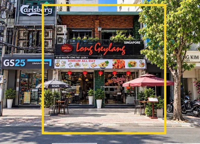 🌟 QUẬN 1 – NHÀ MT 81–83 NGUYỄN CÔNG TRỨ – 8x18M – 2 TẦNG – GIÁ 135 TỶ!