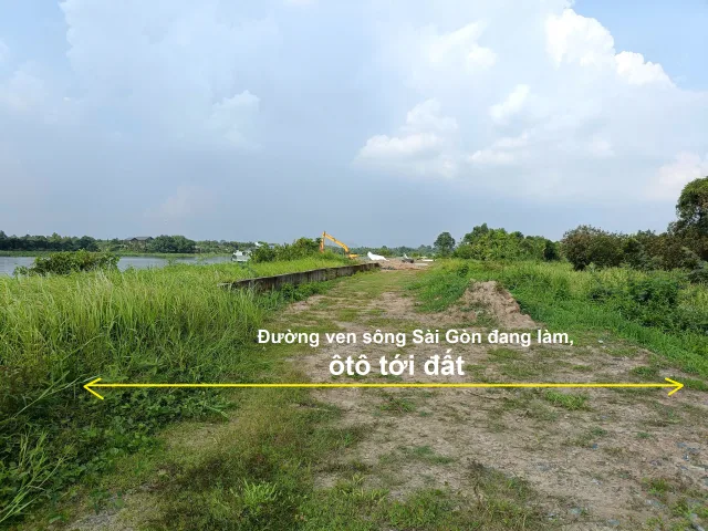 [SIÊU PHẨM VEN SÔNG SÀI GÒN - CỦ CHI] 4.3 HECTA ĐẮC ĐỊA, 82M MẶT TIỀN SÔNG RỘNG MÁT - TỌA ĐỘ VÀNG CHO DỰ ÁN NGHỈ DƯỠNG & TÍCH SẢN TƯƠNG LAI
