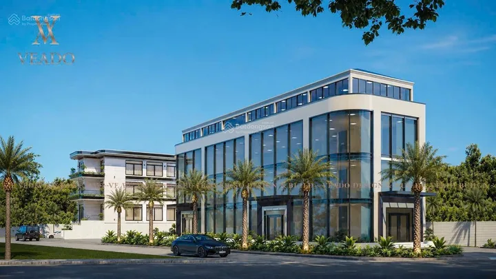 Cho thuê tổ hợp văn phòng, showroom, nhà khách mặt tiền ĐT747B, giáp KCN Nam Tân Uyên Khuôn viên