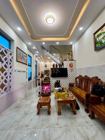 Bán Nhà riêng 4 Tầng, Hẻm ôtô, DT 79.2m2 có sẵn 79.2 m2 thổ cư giá 7.6 tỷ tại Đường Số 16A Phường Bình Hưng Hoà A Quận Bình Tân TP. Hồ Chí Minh