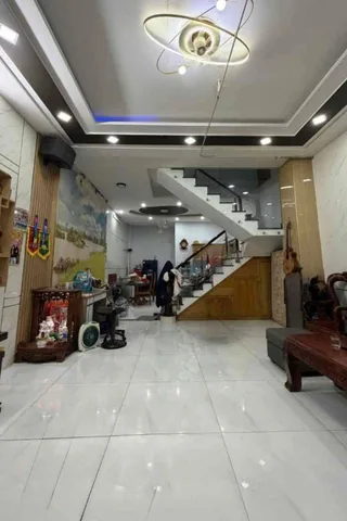 NHÀ MỚI ĐẸP LÊ VĂN QUỚI – DT 75M² (5X15M) – KẾT CẤU 3 TẦNG – SỔ VUÔNG, HOÀN CÔNG ĐỦ – NHỈNH 6 TỶ