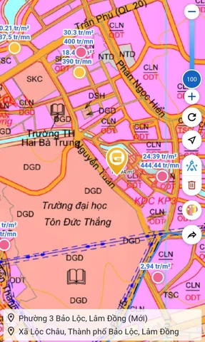 Bán Đất 286m2 có sẵn 154.5 m2 thổ cư giá 800 triệu tại hẻm đường Quốc Lộ 20 Xã Lộc An Huyện Bảo Lâm Lâm Đồng