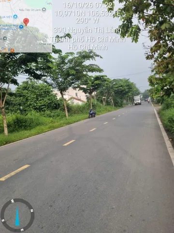 (L249) Đất mặt tiền Nguyễn Thị Lắng, xã Phước Vĩnh An, dt 204m2, đất ở hiện hữu, giá 3 tỷ 200