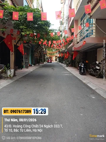 **Bán nhà phân lô Hoàng Công Chất  Lô góc 3 thoáng, ô tô tránh, vỉa hè  13 tỷ**