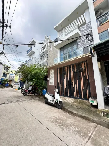 🔥 NHÀ QUẬN 12 - 75M2 - 2 TẦNG - ĐƯỜNG 8M THÔNG - SÁT MẶT TIỀN LÂM THỊ HỐ - NGAY KHU HIỆP THÀNH CITY 🔥
