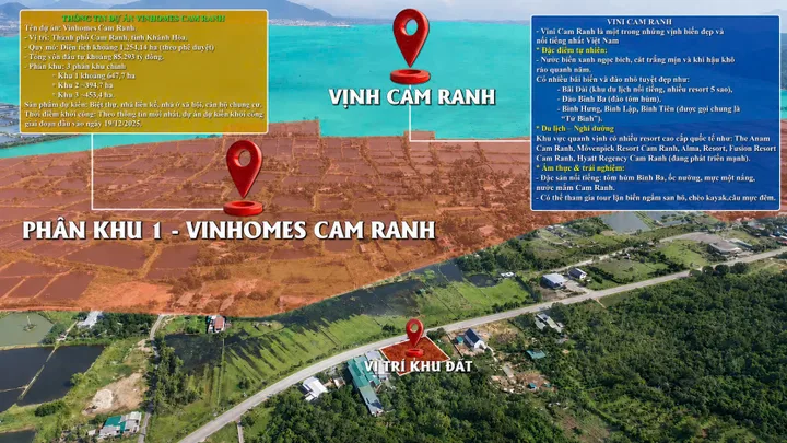 Bán Đất 490m2 có sẵn 380 m2 thổ cư giá 6 tỷ tại - Chọn - Xã Nam Cam Ranh Khánh Hòa