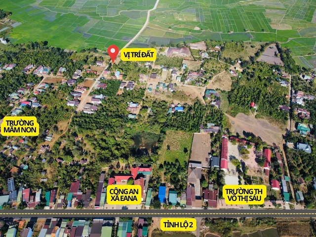 Bán Đất 125m2 có sẵn 60 m2 thổ cư giá 200 triệu tại Xã Ea Na Huyện Krông A Na Đắk Lắk