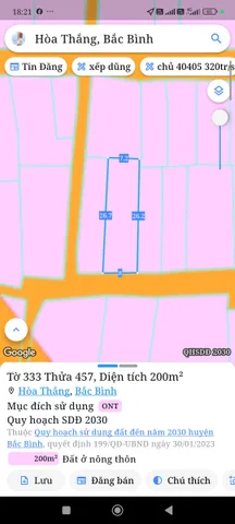 Bán Đất 355m2 có sẵn 200 m2 thổ cư giá 2.84 tỷ tại Xã Hòa Thắng Huyện Bắc Bình Bình Thuận