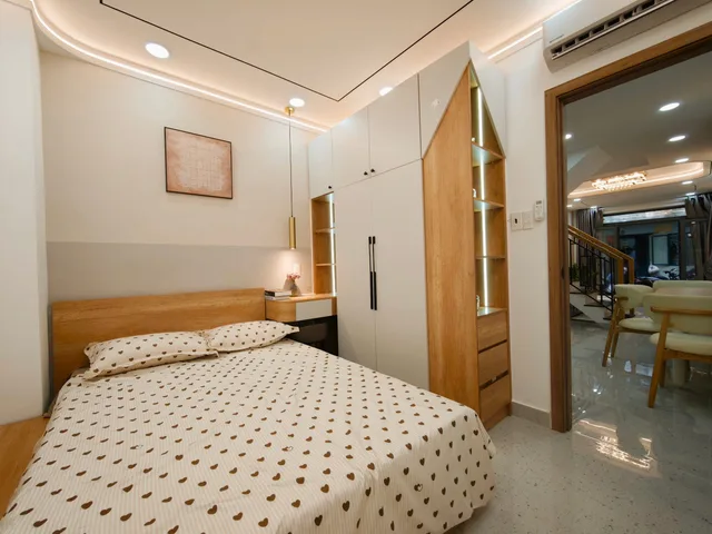 5.x TỎI - CÔ GIANG, 40M2, HẺM 3GAC THÔNG 4 PHÍA, PHÒNG NGỦ TRỆT