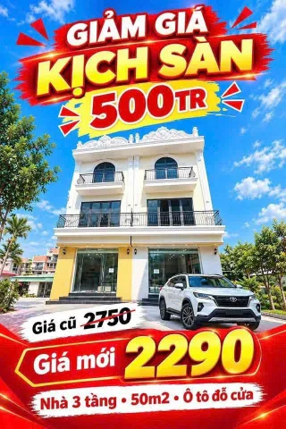 ❌❌❌ 2,29 TỶ – NHÀ 3 TẦNG MỚI XÂY, FULL NỘI THẤT, Ô TÔ ĐỖ CỬA TẠI VĂN PHONG ❌❌❌