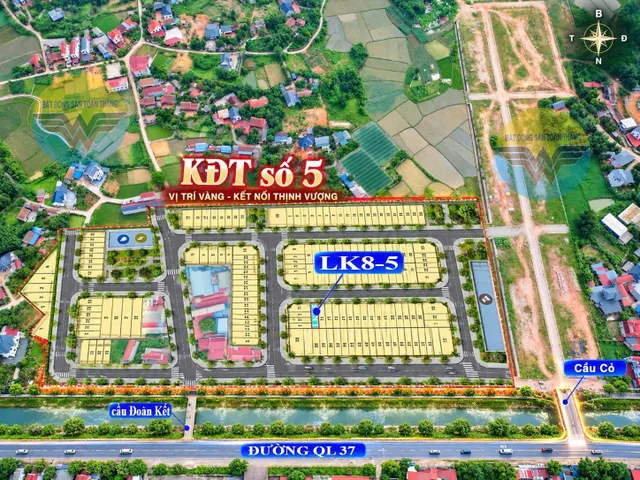 Bán Đất 125m2 có sẵn 125 m2 thổ cư giá 1.65 tỷ tại Đường Quốc lộ 37 Thị trấn Hương Sơn Huyện Phú Bình Thái Nguyên