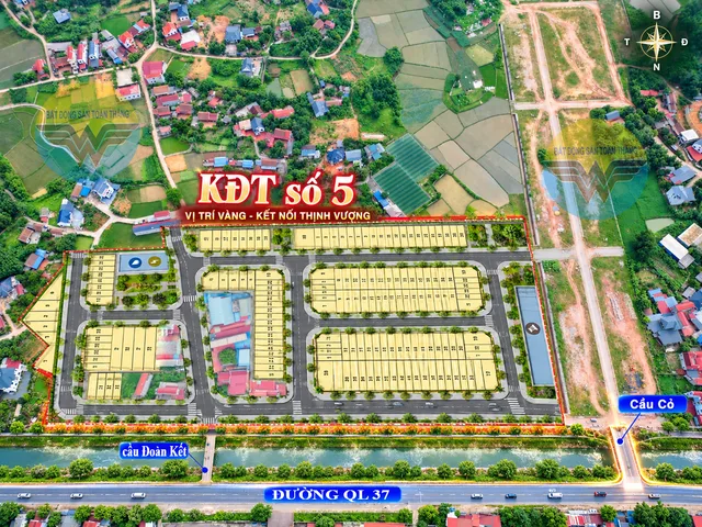 Bán Đất 125m2 có sẵn 125 m2 thổ cư giá 1.45 tỷ tại Đường Quốc lộ 37 Thị trấn Hương Sơn Huyện Phú Bình Thái Nguyên