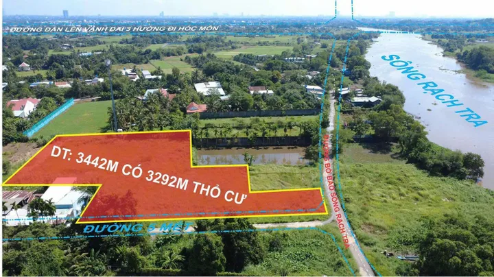 Land for sale, 3442 m², Củ Chi