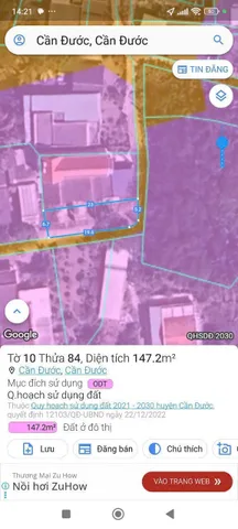 Chính chủ Bán Đất 159 m2 full thổ cư giá 1.2 tỷ tại Thị trấn Cần Đước - Huyện Cần Đước - Long An (sát Quốc lộ 50)