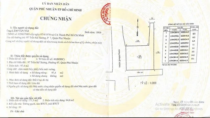 Bán Nhà Mặt Tiền 105 Nguyễn Công Hoan, Cầu Kiệu