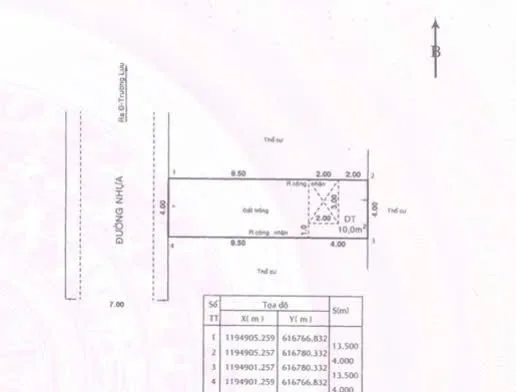 🌴 Bán Đất 54m2 có sẵn 54 m2 thổ cư giá 3.6 tỷ tại Đường Nguyễn Duy Trinh Phường Long Trường Quận 9 TP. Hồ Chí Minh.