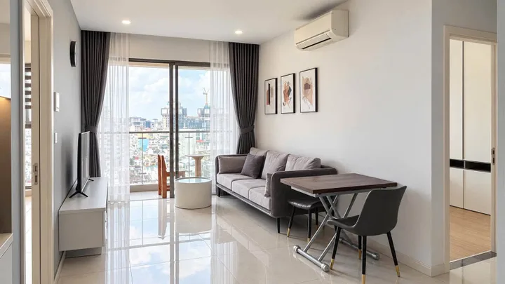 (Chủ bán)chuyển tên luôn, ở liền 2 tỷ 2PN 50M2. Lầu 6 Nơ Trang Long, Full nội thất