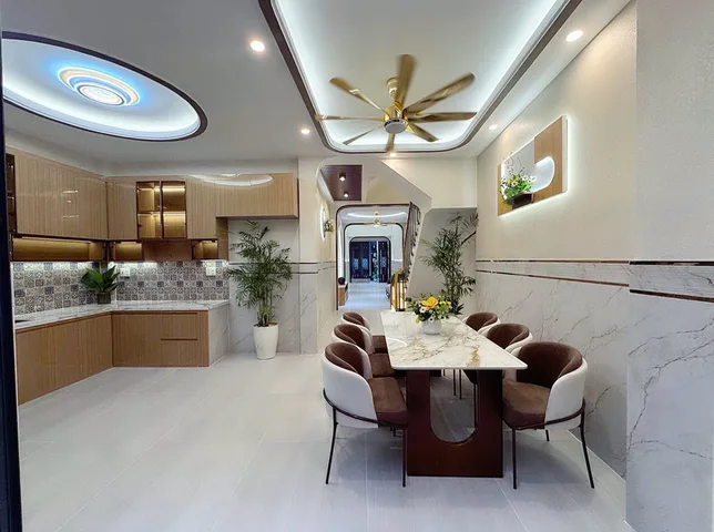 BÁN NHÀ CƯ XÁ PHÚ LÂM A-NHÀ SIÊU ĐẸP-3 TẦNG 4PN-DT 75M2-Giá 7.5 TỶ