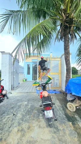 Bán nhà sổ hồng riêng , 5x30, thổ cư, shr, giá bán 1ty5, nằm ngay KV4 Thị Trấn Đức Hòa