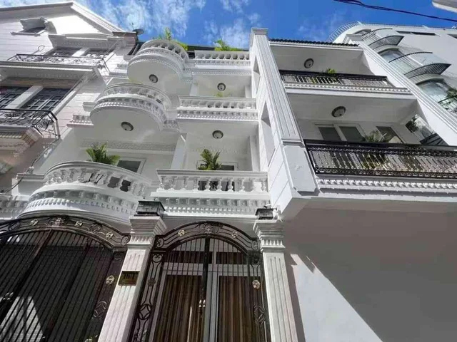 NHÀ LÔ GÓC 2 MẶT HẺM XE HƠI – KHU BIỆT THỰ PHÚ NHUẬN – 4 TẦNG – 14.8 TỶ