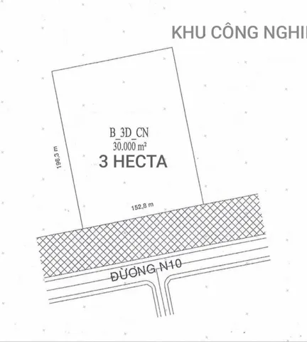 Bán 3 HAĐất SKK trong KCN Bàu Bàng Bình Dương