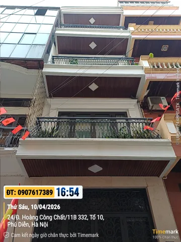 Bán nhà Hoàng Công Chất, khu Phú Diễn, 52m², ô tô tránh, vỉa hè 4, kinh doanh giá 1x tỷ
