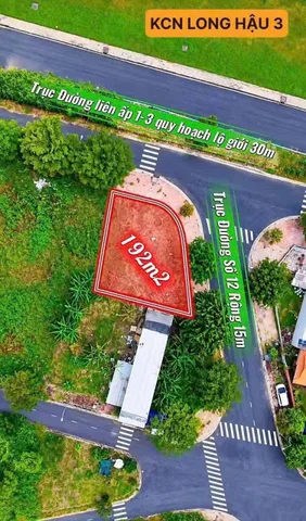 Đất - nền gốc - kdc Thái Sơn - Long Hậu - 14,6M x 18M - 191,8m2 - giá 4,8 tỷ - Đường nhựa 12m trước đất - Long Hậu - Long An - liên hệ 0919089456