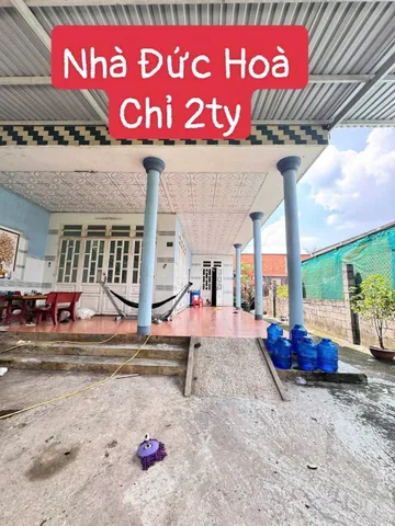 Bán Đất 190m2 có sẵn 190 m2 thổ cư giá 2 tỷ tại Xã Đức Hòa Hạ Huyện Đức Hòa Long An